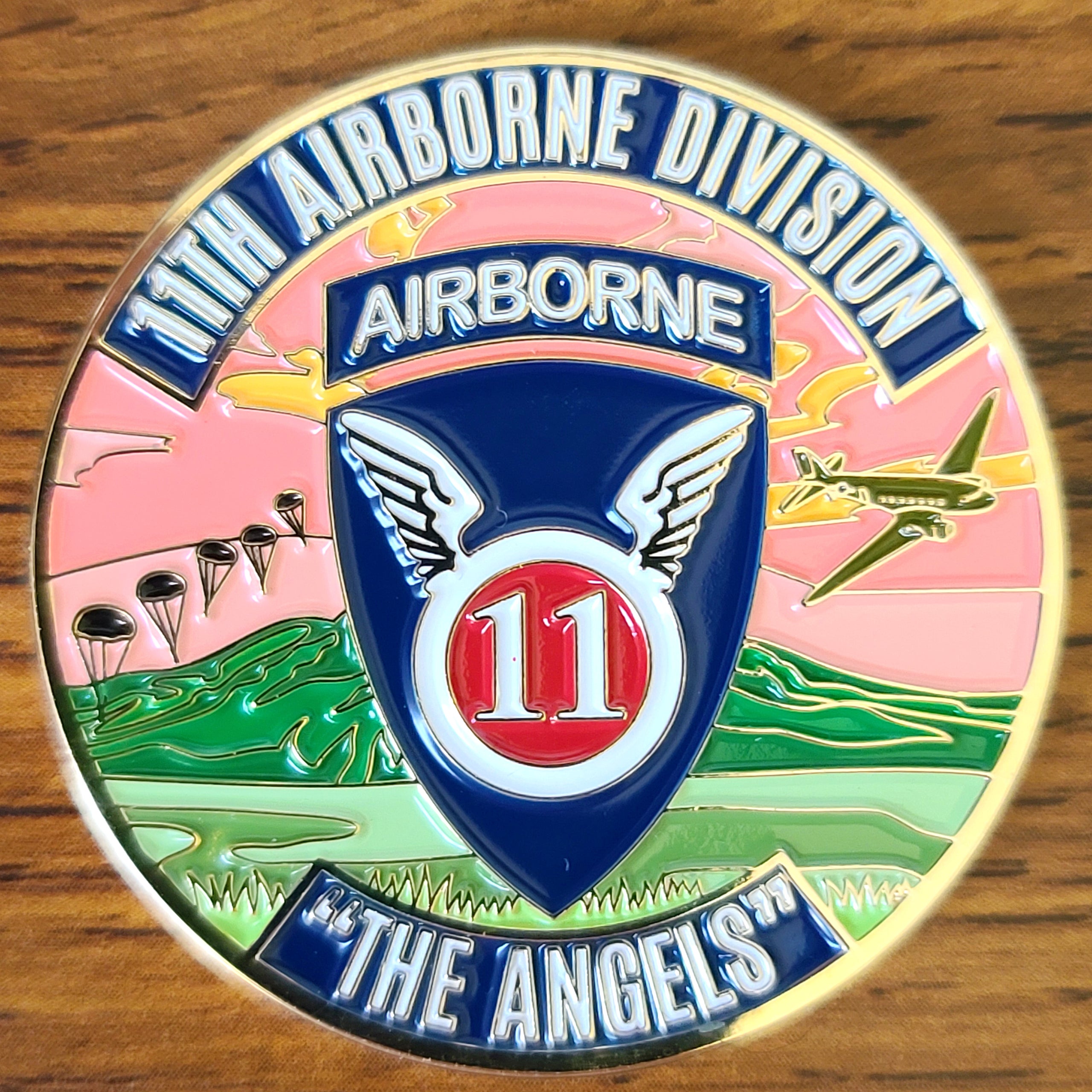 11th Airborne Challenge Coin | Jeremy C. Holm Online Store